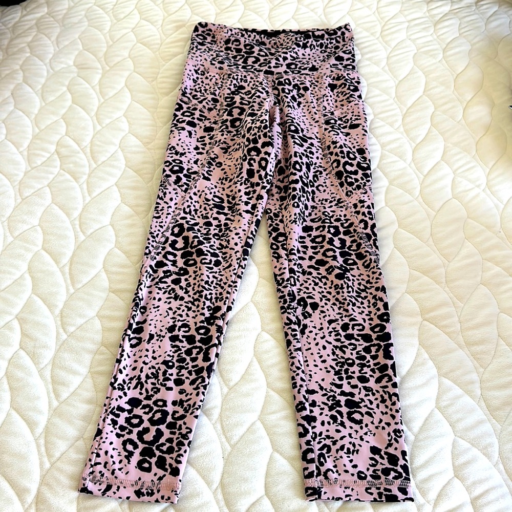 Strut-This Mixed Leopard Print Leggings One Size